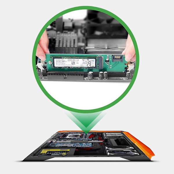 M.2 Sata 500mb/s sisäinen M.2 Ngff-ohjainkortti työpöydän tukeen
