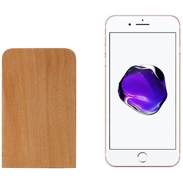 Bogstøtter, træ Naturlig bøg Træ Kontor Desktop Bogstøtter, Trækunst Bogstøtte Til Bogstand, 5,1\" H X 3,2\" B X 4\" L (bøg-2 par)