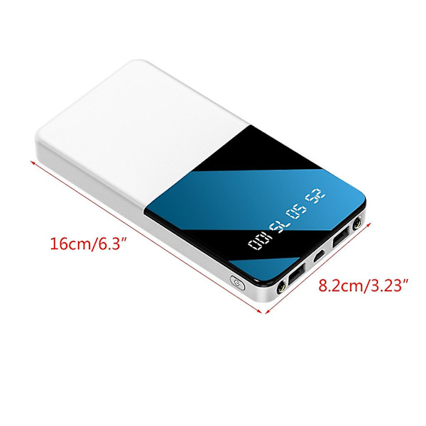 DIY Powerbank-fodral med fint utförande, DIY-installation, batteri ingår ej