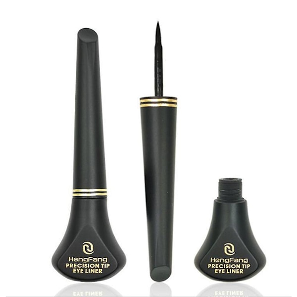 Svart Fjäderformad Eyeliner Vattentät Långvarig Eyelinerpenna Inte Blommande