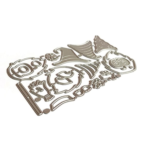 Gnomish Halloween Clear Stamps Kolstål Tryck Skärmaskin