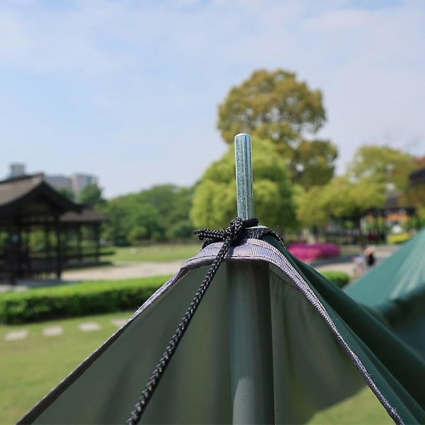 Camping Tarp Vandtæt Bærbar Presenning Multifunktionel Udendørs Camping Rejse Markise Rygsækrejse