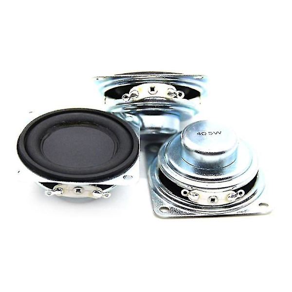 2 st ljudhögtalare 4 5w 45mm full range högtalare diy ljud mini högtalare kompatibel hemmabio-dt