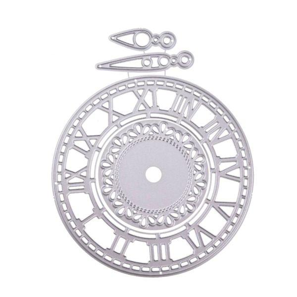 Klokke Metall Stanser Klokke Metall Stansing DIY Håndverk Karbonstål Embossing