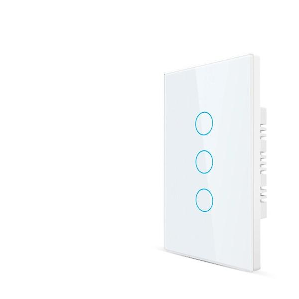 Smart Wifi Touch Switch Ingen neutral ledning påkrævet Smart Home Gang Light Switch