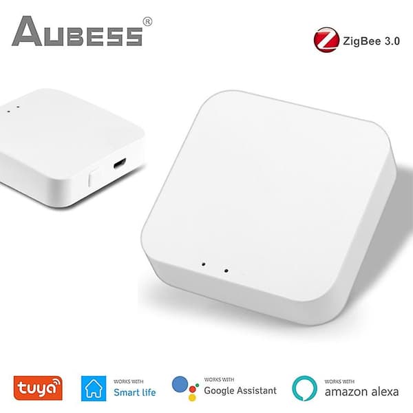 Tuya Zigbee 3.0 Gateway Hub Trådlös Smart Hembrygga Smart Life Fjärrkontroll