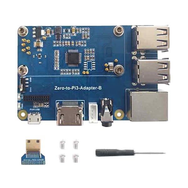 4-port Raspberry Pi USB Hub Hat för Raspberry Pi Zero/zerow/zerowh Usb2.0/1.1