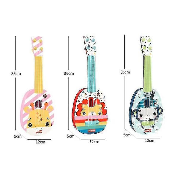Babys Mini Ukulele Leksaker Liten Gitarr Leksaker Spelar Musikalisk,hjort