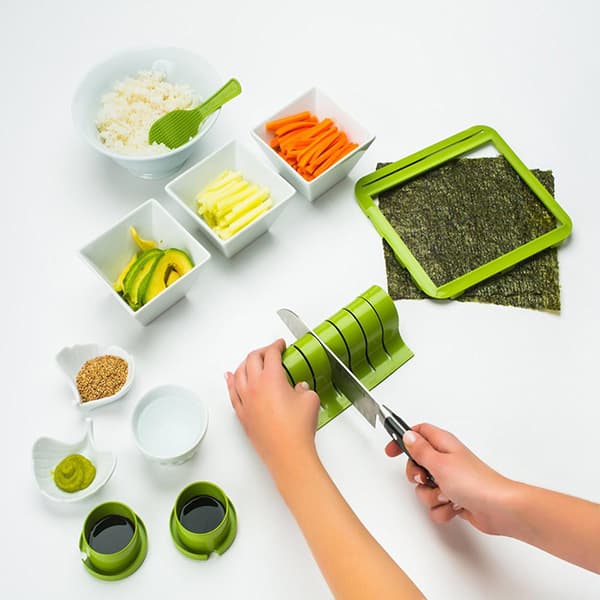 Risdumpling Sushi Maker Diy Sushi Matlagning Redskap Köksartiklar Sushi Form Set