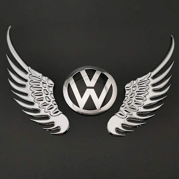 Bilstickers, 4 st Metall 3D Vingar Bil Ängelvingar Bil Logotyp Sticker...