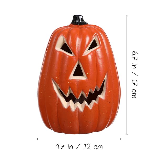 Rustikk Lykt Halloween Lykter Husholdning Gresskar Lampe Gresskar Lykt LED Gresskar Lys