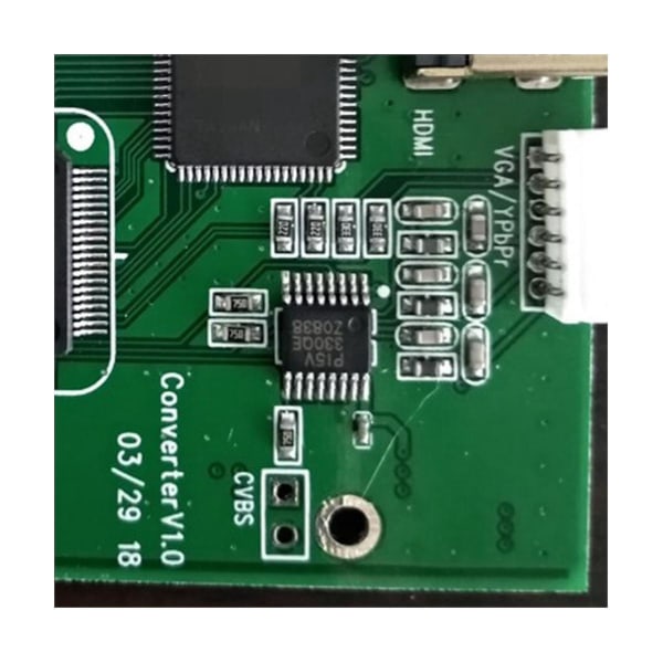 Ahd41 4-i-1 Hd-videosignalomvandlare - kompatibel Vga Cvbs-signal