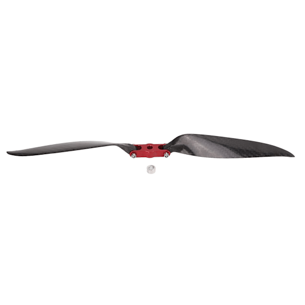 325mm Lång Kolfiber Aluminiumlegering Fällbar Drönarpropeller med Adapterring Kompatibel med Fast Ving RC Propeller