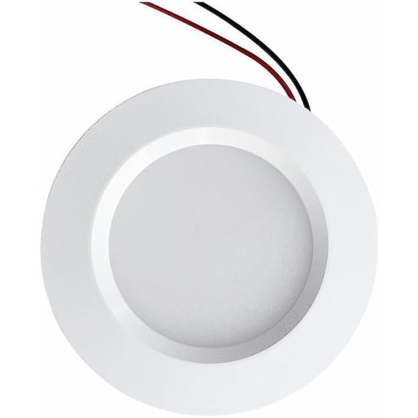 LED Indbygget Spot 55mm Kompakt Hvid 3w Dc12v Svarende Til 25w - Naturlig Hvid 4000k [energiklasse F]
