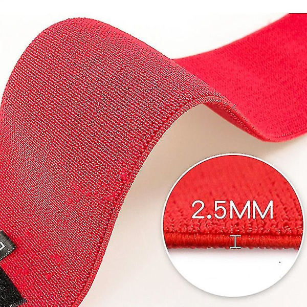 Vægtløftende armbånd Elastisk åndbar håndledsbinding Bandage, rød