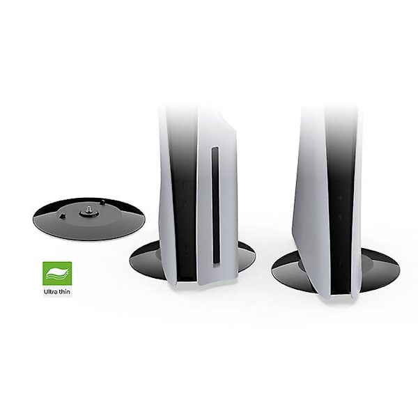 Vertikal basstativ för PS5 Slim, vertikalt basstativ kompatibelt med Playstation 5 Slim Disc & Digital Edition, PS5 Slim-tillbehör
