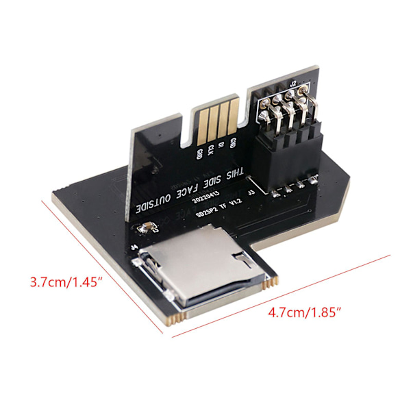 Sd-kortläsare Tf-kortläsare Ersättning Professionell Sd2sp2pro-adapter