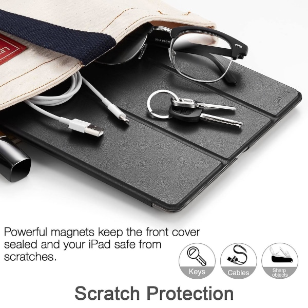Smart Cover Ipad-deksel Magnetisk Auto Wake Sleep Leather Stand for Ipad Pro 9,7"