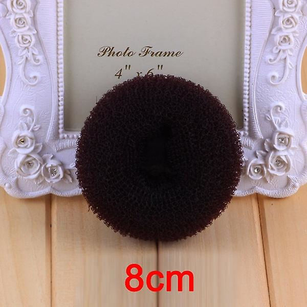 3 färger Mode Elegant Hårbulle Donut Skum Svamp Lätt Stor Ring Hårstyling Verktyg Frisyr