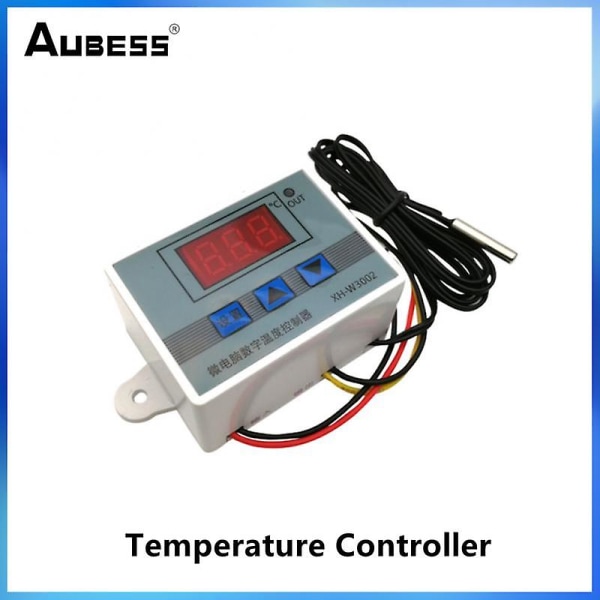 12v-220v 1500w digital led temperaturregulator Xh-w3002 til inkubatorkøling