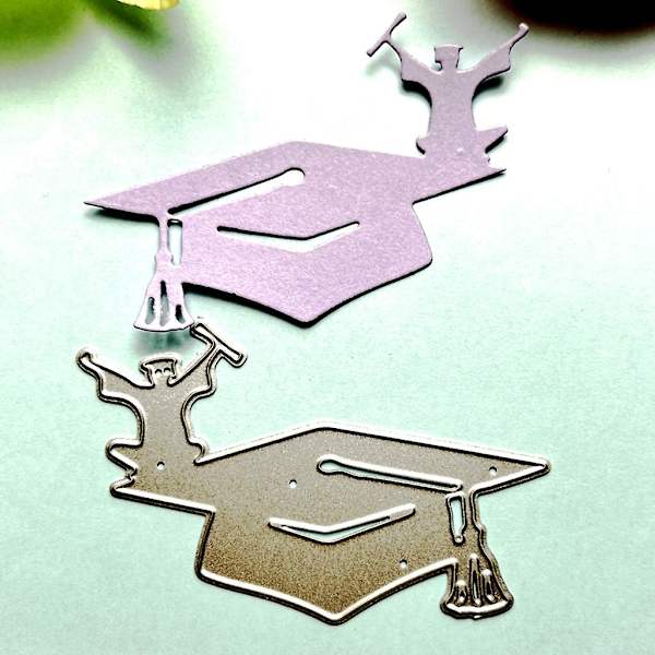 Examenshatt Metallskärverktyg Scrapbooking Stencil Die Cuts Kort Prägling