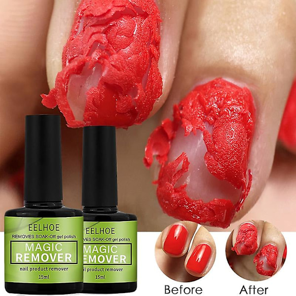 Hurtig fjerner neglelakk gel polish remover UV gel polish delete burst negle gel