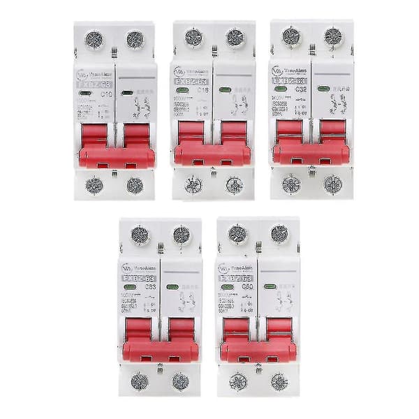 2p DC 1000V Solcells Mini-brytare 32A DC Fotovoltaisk MCB