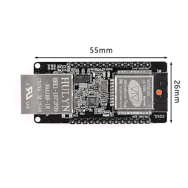 Wt32-eth01 Seriell port nätverks Bluetooth+wifi Combo Gateway-modul