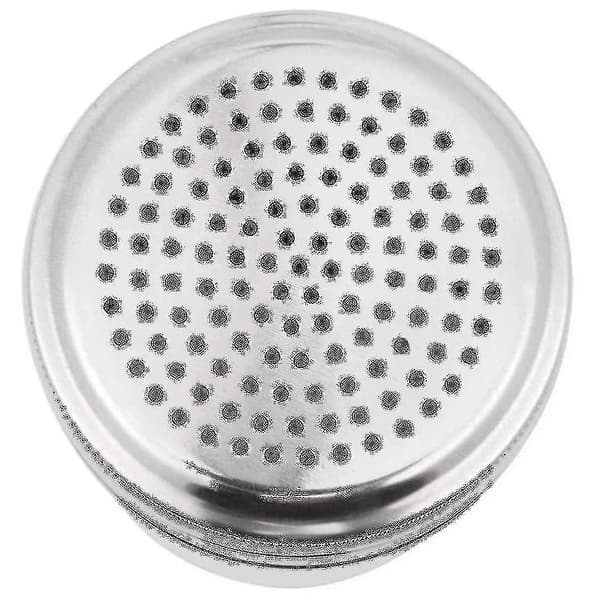 (sett med 2) Dredge Shakers 10 Oz, Rustfritt Stål Krydder Shakers Baking/matlaging