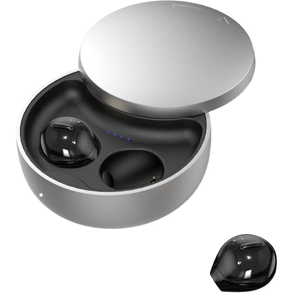 Små hörsnäckor Osynliga Bluetooth -headset Mini trådlösa hörsnäckor, dolda små öronsnäckor