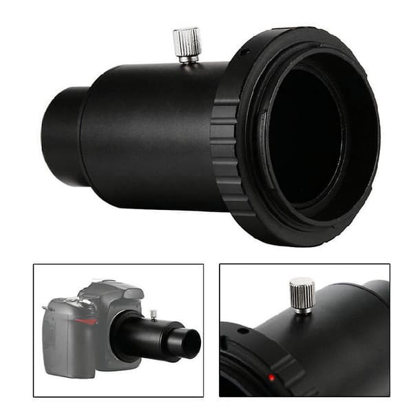 1,25 tommer T-mount adapter T2 konverterring til Nikon til teleskop