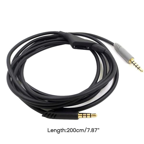 Förlängningskabel för hörlurar 3,5 mm för Astro A40 A10 A30 headsetkabel