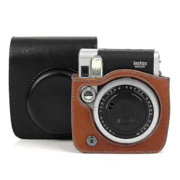 Pu læder kamerataske til Fujifilm Instax Mini 90