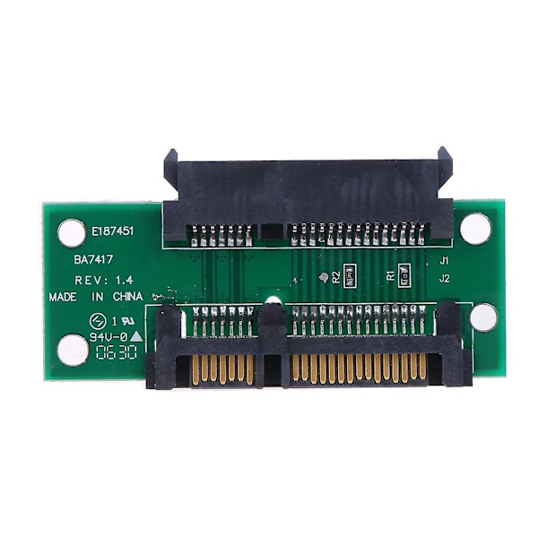 Sata 22pin 7+15 Pin til Sata 22p forlengelsesadapter, Sata 22pin hann til hunn