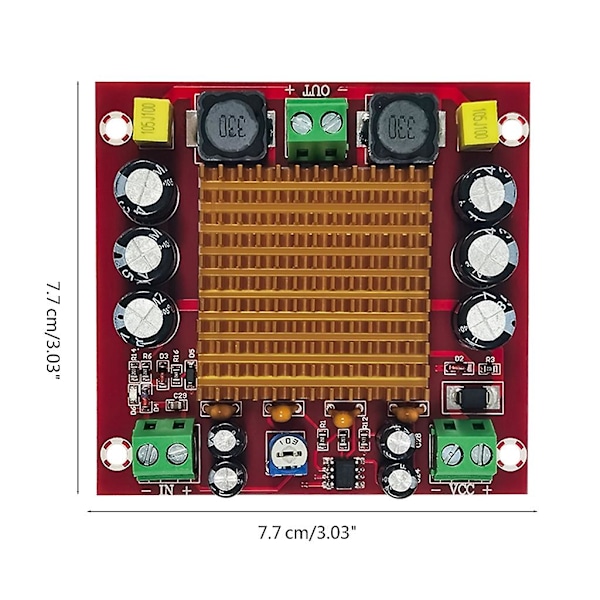 Xh-m544 Power Audio Amplifier Board Power Amp Module - För Hemmabiohögtalare