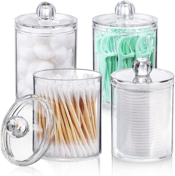 Makeup Organizer Holder Badrumsförvaring Transparent Organiser