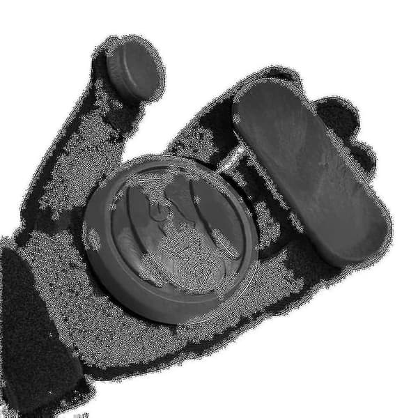 Skateboardhandskar Standard Longboard Drift Broms Svänghandskar Utomhus Skate Svart
