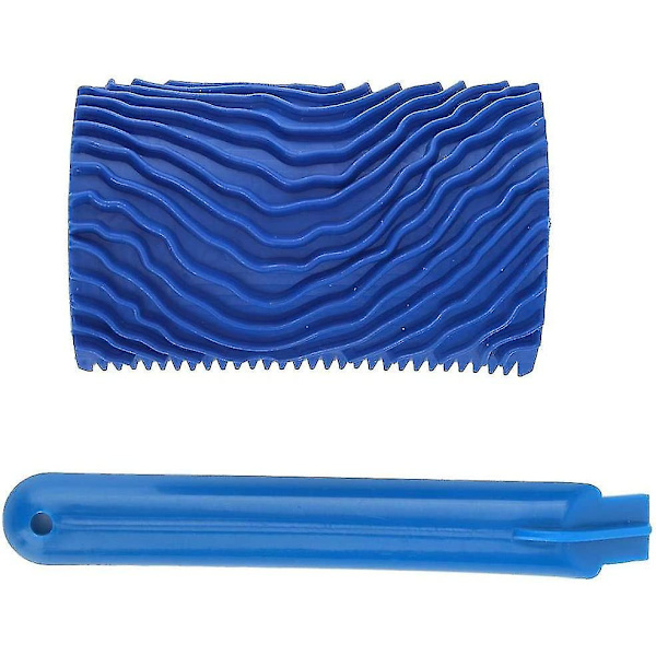 Färgroller Kit, 7 delar set, målarpenslar rullar, rollerborste