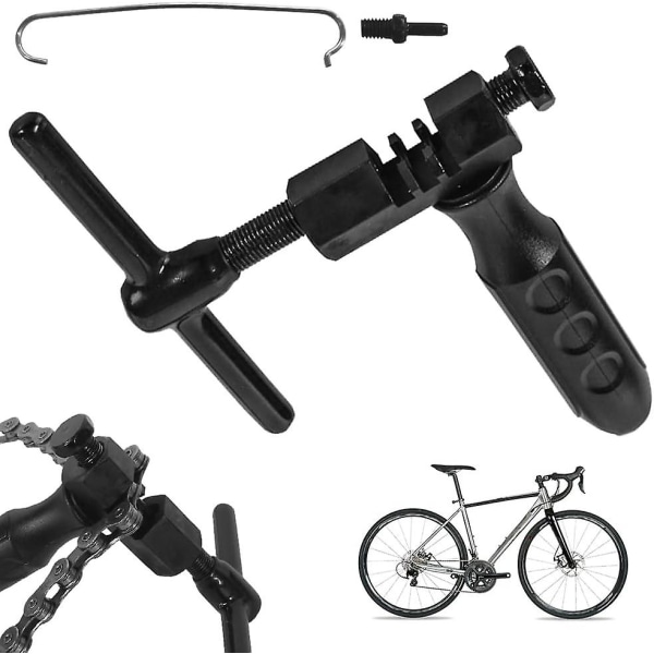 Chain Riveter cykel för 6 till 12 hastigheter och enkelhastighetskedjor, verktyg för att ta bort och fästa cykelunderhåll, verktyg för cykelkedjor