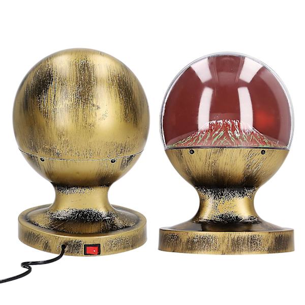 Vulkan Landskabslampe Retro Klar Overfladestruktur Vulkan Lava Lampe Dekoration Videnskabelig Undervisningslegetøj EU Stik 220v