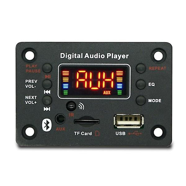 Langaton Bluetooth 5.0 MP3 WMA -dekooderikortti Auton äänentoisto USB TF FM -radiomoduuli ??