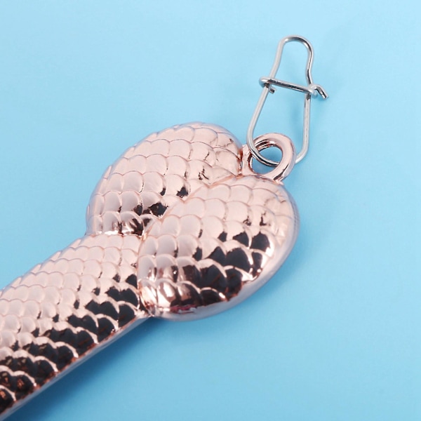 2 st fiskedrag lockbete krok Dick Spinner sked Pike Vib Wobble lockbete krok (guld 21g)