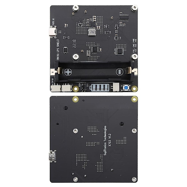 Ups Power Expansion Board Uninterruptible Ups Hat 18650 Batteri Oplader Modul