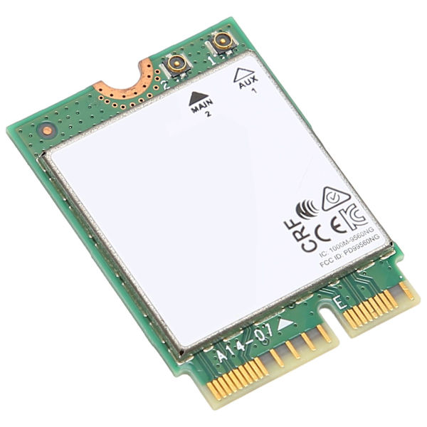 1550i 9560NGW Dual Band Trådløs BT5.0 M.2 NGFF Wifi-kort til Windows10 Bærbar - 1.73Gbps Netværksmodul