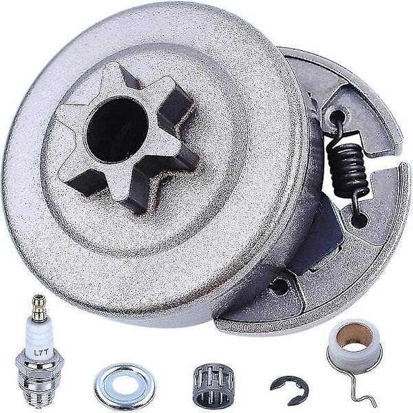 3/8\" Kytkimen rumpu-ratas Stihl 017 018 021 023 025 Ms170 Ms180 Ms210 Ms230 Ms250:n kanssa matovaihteella 1123 640 2003 Cisea