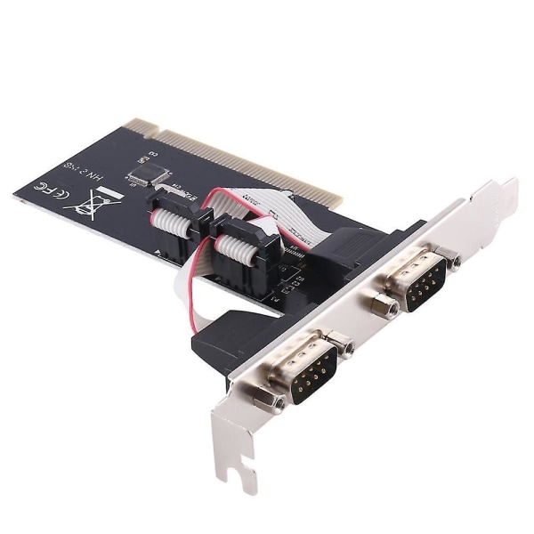 Pci til R232 adapter Pcie til 2-ports seriell utvidelseskort Pci-e til industriell Rs232 seriell port adapter