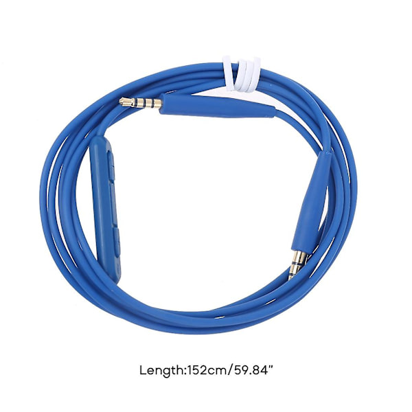 Lydkabel erstatningskabel hodetelefonkabel 3,5 mm for Soundtrue Qc25 Qc35