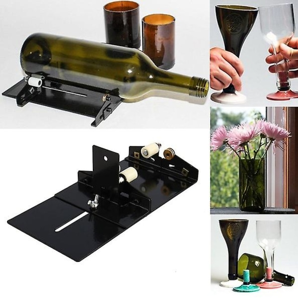 Glasskærer vinflasker Krukke Genbrugsflaske skæremaskine gør det selv håndværksværktøjssæt