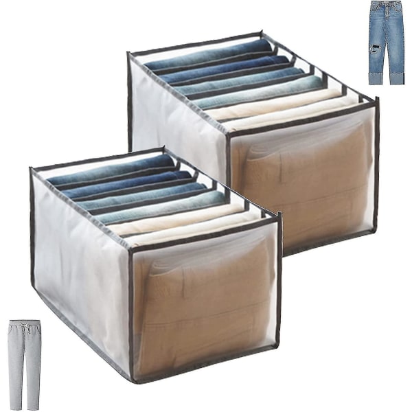 2 Stk Foldbar Jeans Organizer