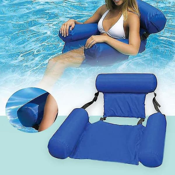 Foldbar Oppustelig Flydende Stol til Swimmingpool